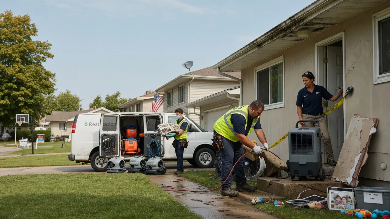 Water Damage Restoration in Westchester, IL near me